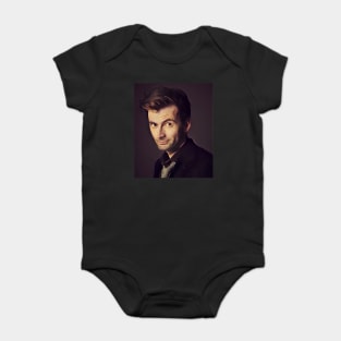 David Tennant fanart Baby Bodysuit